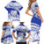 Personalised Samoa Safata College Family Matching Short Sleeve Bodycon Dress and Hawaiian Shirt Samoan Pattern LT14 - Polynesian Pride