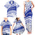 Personalised Samoa Safata College Family Matching Tank Maxi Dress and Hawaiian Shirt Samoan Pattern LT14 - Polynesian Pride