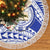 Personalised Samoa Safata College Tree Skirt Samoan Pattern LT14 - Polynesian Pride