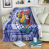 Philippines Blanket Filipino Sarimanok With Polynesian Tattoo LT14 - Polynesian Pride
