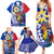 Personalised Philippines Family Matching Summer Maxi Dress and Hawaiian Shirt Filipino Sarimanok With Polynesian Tattoo LT14 - Polynesian Pride