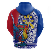 Personalised Philippines Hoodie Filipino Sarimanok With Polynesian Tattoo LT14 - Polynesian Pride