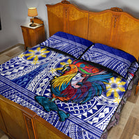Philippines Quilt Bed Set Filipino Sarimanok With Polynesian Tattoo LT14 - Polynesian Pride