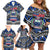 Samoa 685 Family Matching Off Shoulder Short Dress and Hawaiian Shirt Samoan Coat Of Arms Simple Style LT14 - Polynesian Pride