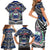 Samoa 685 Family Matching Short Sleeve Bodycon Dress and Hawaiian Shirt Samoan Coat Of Arms Simple Style LT14 - Polynesian Pride