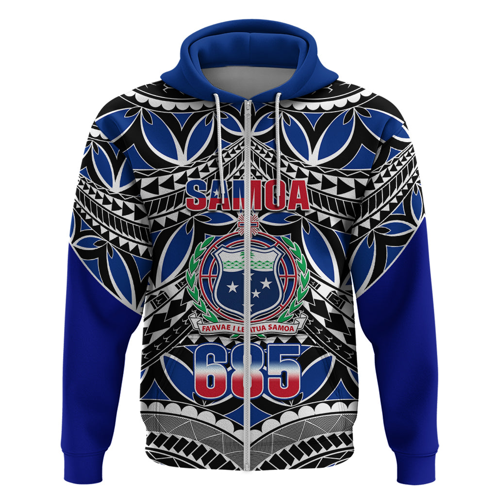 Samoa 685 Hoodie Samoan Coat Of Arms Simple Style LT14 - Polynesian Pride