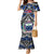 Samoa 685 Mermaid Dress Samoan Coat Of Arms Simple Style LT14 Women Blue - Polynesian Pride