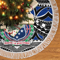 Samoa 685 Tree Skirt Samoan Coat Of Arms Simple Style LT14 - Polynesian Pride