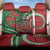 Mele Kalikimaka Hawaii Back Car Seat Cover Mongoose Santa With Ohia Lehua