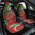 Mele Kalikimaka Hawaii Car Seat Cover Mongoose Santa With Ohia Lehua