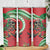 Mele Kalikimaka Hawaii Skinny Tumbler Mongoose Santa With Ohia Lehua