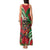 Mele Kalikimaka Hawaii Tank Maxi Dress Mongoose Santa With Ohia Lehua