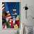 United States And Samoa Canvas Wall Art USA Flag Eagle Mix Samoan Coat Of Arms LT14 - Polynesian Pride