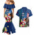 United States And Samoa Couples Matching Mermaid Dress and Hawaiian Shirt USA Flag Eagle Mix Samoan Coat Of Arms LT14 - Polynesian Pride