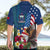 United States And Samoa Hawaiian Shirt USA Flag Eagle Mix Samoan Coat Of Arms LT14 - Polynesian Pride