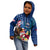 United States And Samoa Kid Hoodie USA Flag Eagle Mix Samoan Coat Of Arms LT14 - Polynesian Pride