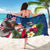 United States And Samoa Sarong USA Flag Eagle Mix Samoan Coat Of Arms LT14 - Polynesian Pride