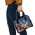 United States And Samoa Shoulder Handbag USA Flag Eagle Mix Samoan Coat Of Arms LT14 - Polynesian Pride