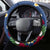 United States And Samoa Steering Wheel Cover USA Flag Eagle Mix Samoan Coat Of Arms LT14 - Polynesian Pride