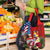 United States And Tonga Grocery Bag USA Flag Eagle Mix Tongan Coat Of Arms Ngatu Pattern
