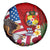 United States And Tonga Spare Tire Cover USA Flag Eagle Mix Tongan Coat Of Arms Ngatu Pattern LT14 - Polynesian Pride