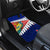 New Zealand Waitangi Day Car Mats NZ Maori Tui Bird With Kowhai Flowers LT14 - Polynesian Pride