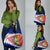 New Zealand Waitangi Day Grocery Bag NZ Maori Tui Bird With Kowhai Flowers