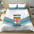 Custom Fiji Tapa Rugby 2025 Bedding Set Go Champions Fijiana