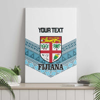 Custom Fiji Tapa Rugby 2025 Canvas Wall Art Go Champions Fijiana