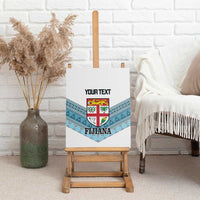 Custom Fiji Tapa Rugby 2025 Canvas Wall Art Go Champions Fijiana