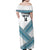 Custom Fiji Tapa Rugby 2025 Family Matching Off Shoulder Maxi Dress and Hawaiian Shirt Go Champions Fijiana