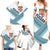 Custom Fiji Tapa Rugby 2025 Family Matching Summer Maxi Dress and Hawaiian Shirt Go Champions Fijiana