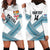 Custom Fiji Tapa Rugby 2025 Hoodie Dress Go Champions Fijiana