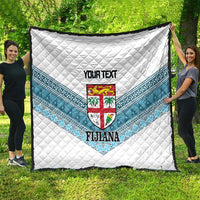 Custom Fiji Tapa Rugby 2025 Quilt Go Champions Fijiana