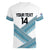 Custom Fiji Tapa Rugby 2025 Women V-Neck T-Shirt Go Champions Fijiana