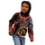 Cook Islands ANZAC Day Kid Hoodie Poppies With Sea Turtle LT14 - Polynesian Pride