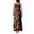 Cook Islands ANZAC Day Tank Maxi Dress Poppies With Sea Turtle LT14 - Polynesian Pride