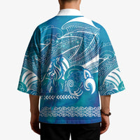 Kuri Dog Waka New Zealand Matariki Kimono Ocean Sharks Maori Tattoo LT14 - Polynesian Pride