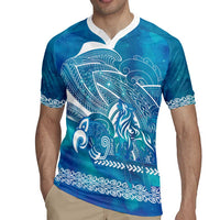 Kuri Dog Waka New Zealand Matariki Rugby Jersey Ocean Sharks Maori Tattoo