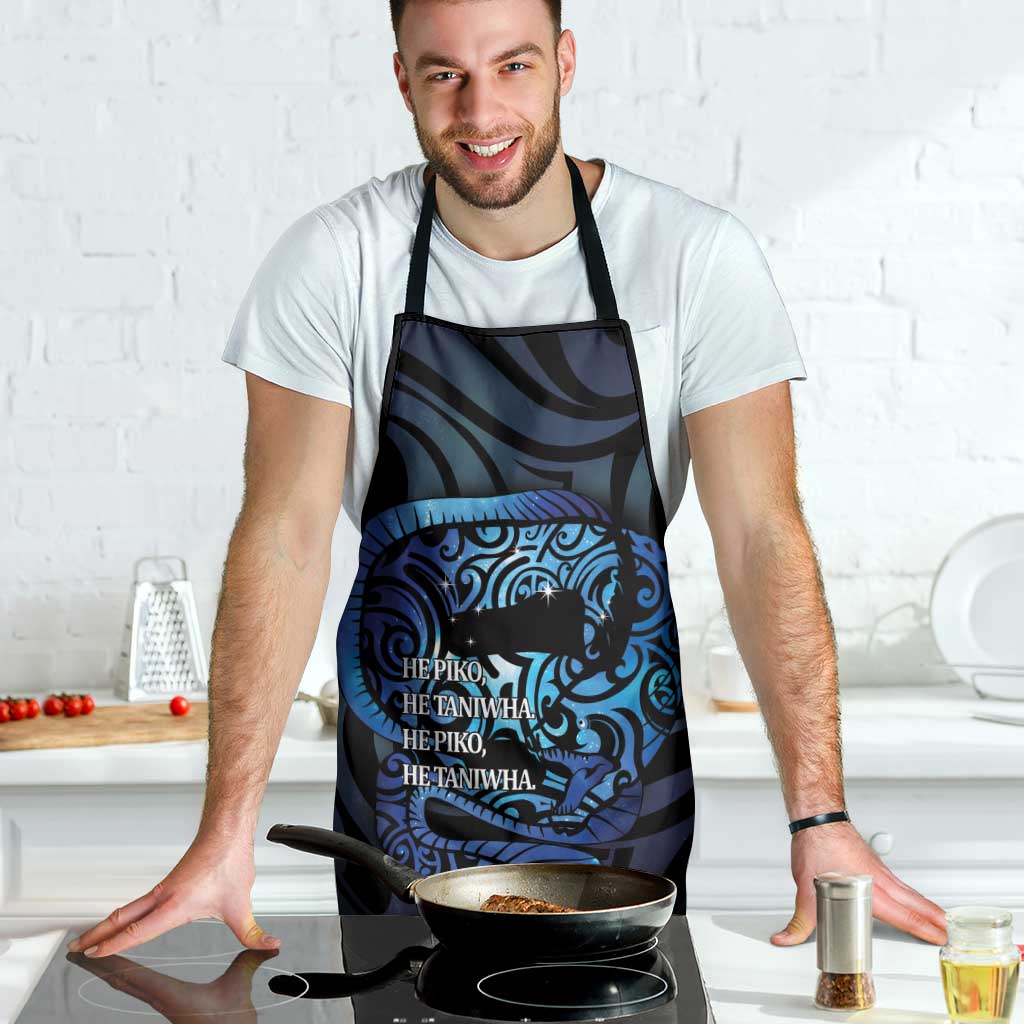 Tuna Eel New Zealand Matariki Apron He Piko He Taniwha Maori Pattern LT14 - Polynesian Pride