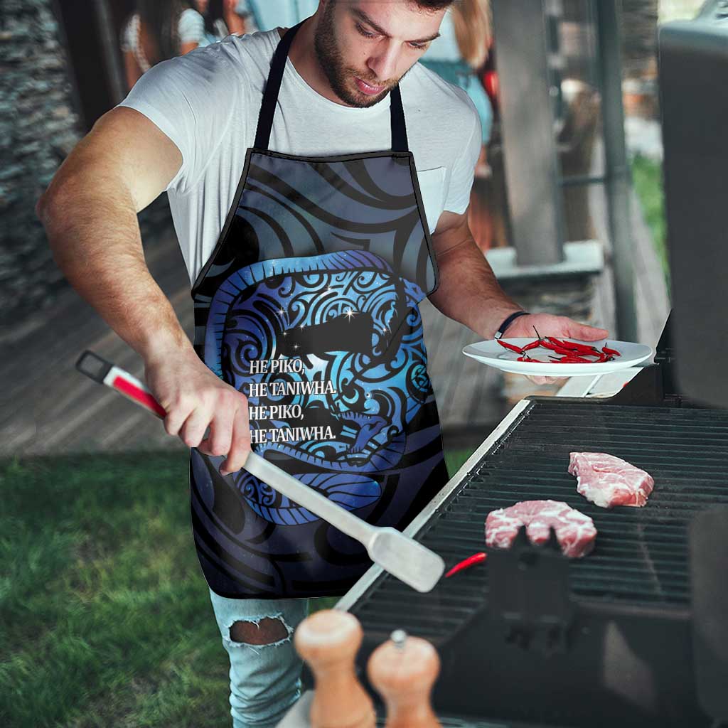 Tuna Eel New Zealand Matariki Apron He Piko He Taniwha Maori Pattern LT14 - Polynesian Pride