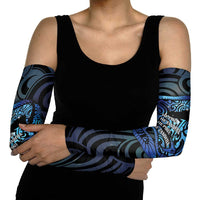 Tuna Eel New Zealand Matariki Arm Sleeves He Piko He Taniwha Maori Pattern LT14 - Polynesian Pride