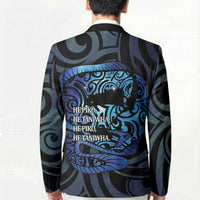 Tuna Eel New Zealand Matariki Blazer He Piko He Taniwha Maori Pattern LT14 - Polynesian Pride