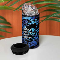 Tuna Eel New Zealand Matariki 4 in 1 Can Cooler Tumbler He Piko He Taniwha Maori Pattern LT14 - Polynesian Pride