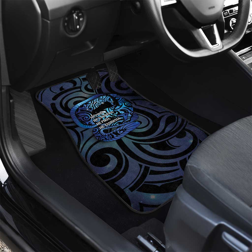 Tuna Eel New Zealand Matariki Car Mats He Piko He Taniwha Maori Pattern LT14 - Polynesian Pride