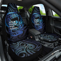 Tuna Eel New Zealand Matariki Car Seat Cover He Piko He Taniwha Maori Pattern LT14 One Size Purple - Polynesian Pride
