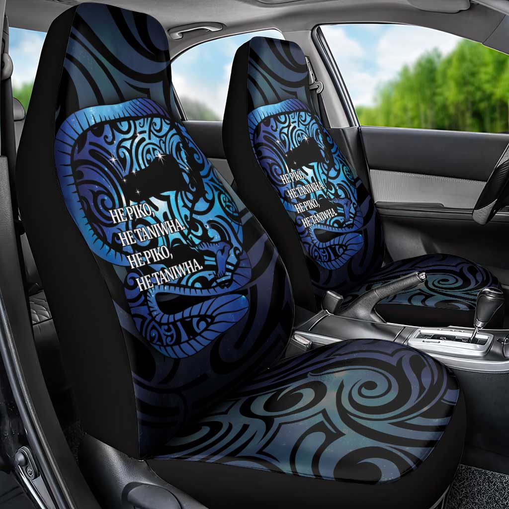 Tuna Eel New Zealand Matariki Car Seat Cover He Piko He Taniwha Maori Pattern LT14 - Polynesian Pride