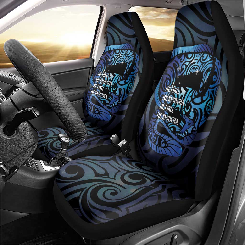 Tuna Eel New Zealand Matariki Car Seat Cover He Piko He Taniwha Maori Pattern LT14 - Polynesian Pride