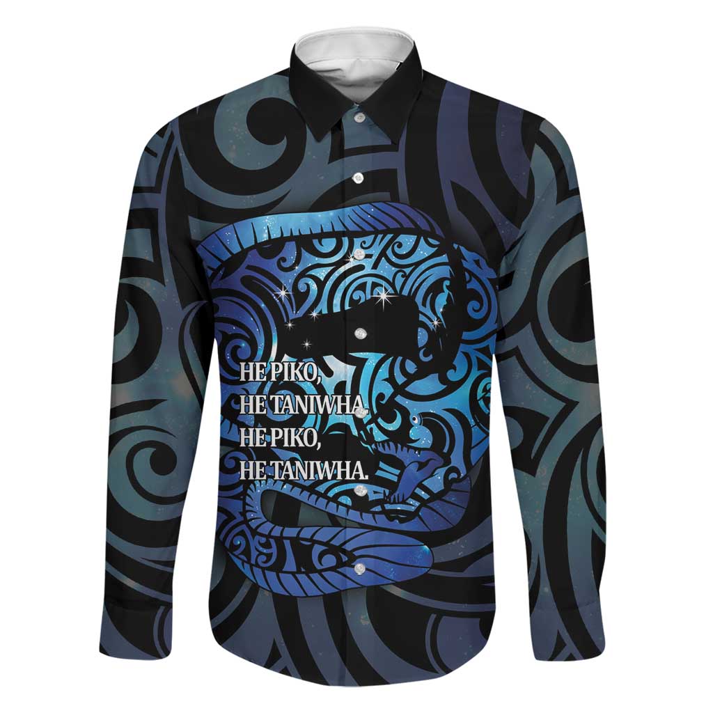 Tuna Eel New Zealand Matariki Family Matching Mermaid Dress and Hawaiian Shirt He Piko He Taniwha Maori Pattern