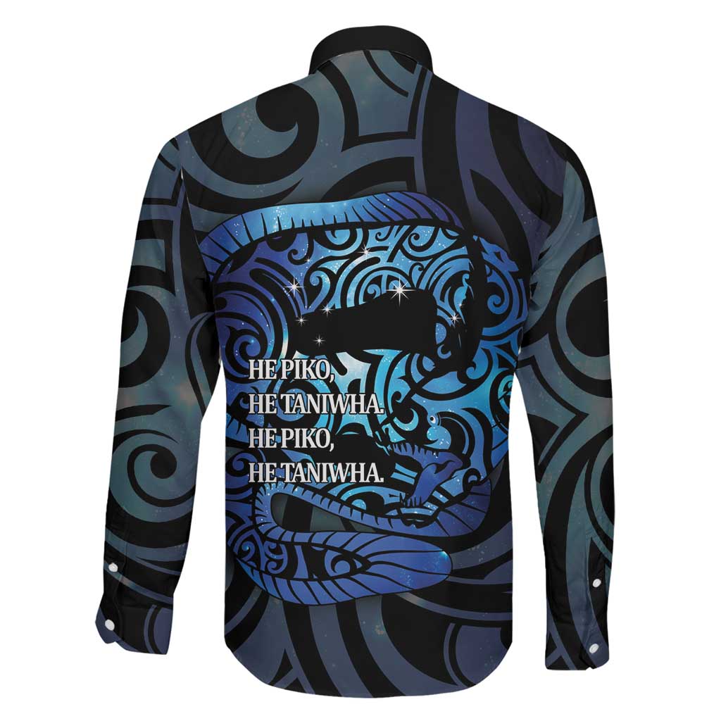 Tuna Eel New Zealand Matariki Family Matching Short Sleeve Bodycon Dress and Hawaiian Shirt He Piko He Taniwha Maori Pattern